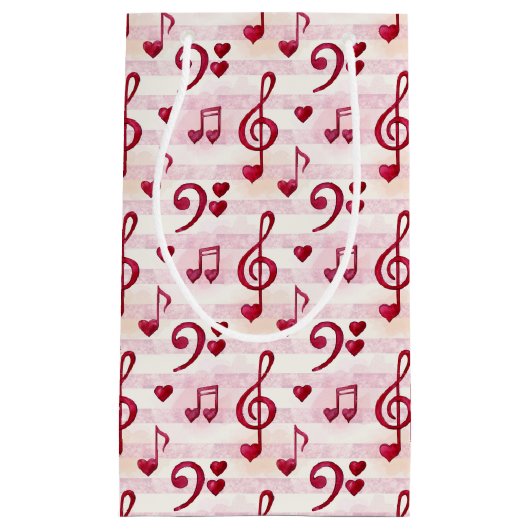 theekepatroon voor muziekopnames klein cadeauzakje (Voorkant)