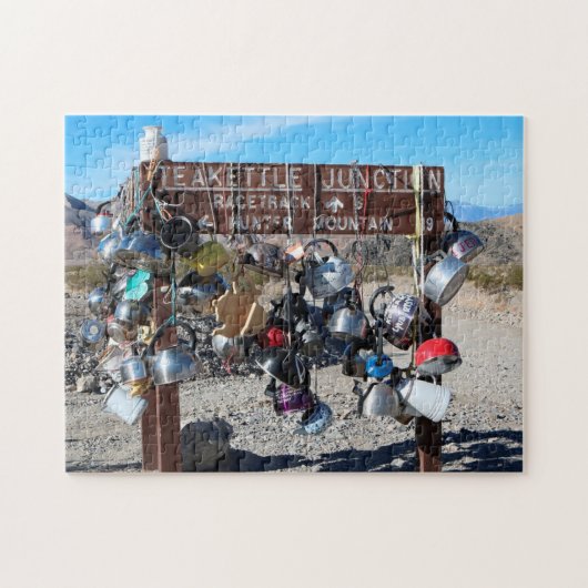 Theeketel Junction Californië. Legpuzzel (Horizontaal)