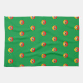 Theeketel Keuken Groen Theedoek (Horizontaal)