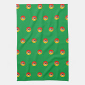 Theeketel Keuken Groen Theedoek (Verticaal)