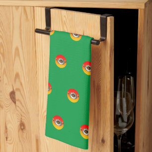 Theeketel Keuken Groen  Theedoek