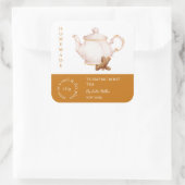 Theeketel Kurkuma Wortel Thee Label (Tas)