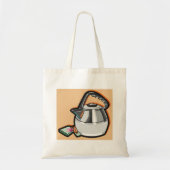 Theeketel met Theezakje Tote Bag (Voorkant)