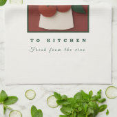 Theekleedje Verse Keuken Moestuin Theedoek (Gevouwen)
