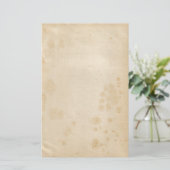 theekleurig briefpapier (Staand voorkant)