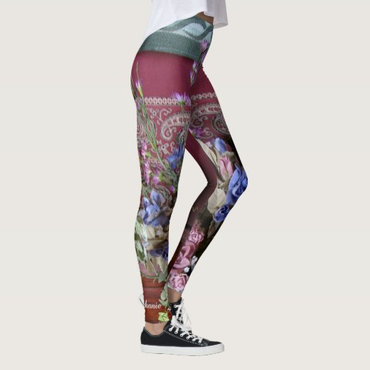  theeknollen met NAAM Leggings (Rechts)