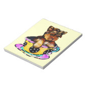 THEEKOM YORKIE POO NOTITIEBLOK (Linkerzijde)