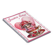 Theekop Cuties Notitieboek (Rechterzijde)