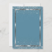 Theekop Dusty Blue Flowers Kaart (Achterkant)