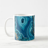 Theekop van Teal Agate Koffiemok (Links)