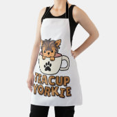 Theekop Yorkie pup Schort (Insitu)