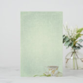  theekopje briefpapier (Staand voorkant)