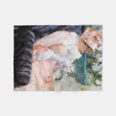 Theekopje, Mary Cassatt Fleece Deken (Voorkant (Horizontaal))