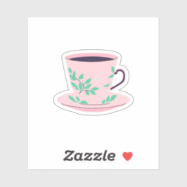 Theekopje Sticker