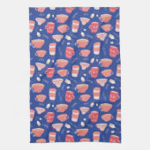 theekopje theepotpatroon theedoek (Verticaal)