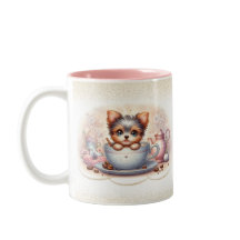 Theekopje Yorkie koffieliefhebber
