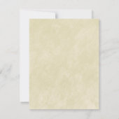  theekopjes, Moederdag of bruiloft brunch Kaart (Achterkant)