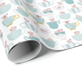 Theekopvarkens Cadeaupapier