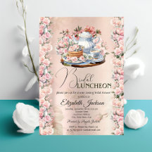 Theekrans Chic Rozen Vintage Bruiloftslunch