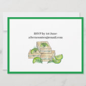 Theekrans Cucumber Sandwiches Kaart (Achterkant)