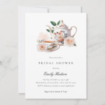 Theekrans Elegante Bruids-Shower