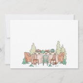 Theekrans kinderverjaardag leuk bedankkaart  (Achterkant)