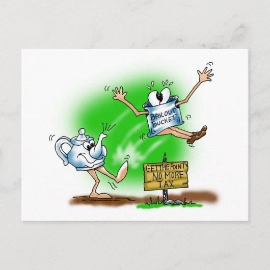 Theekransje Briefkaart (Voorkant)