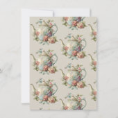 theekransje | Thee-Vrijgezellenfeest Kaart (Achterkant)