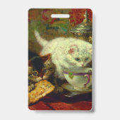 Theekransje van Kittens Badge (Achterkant)