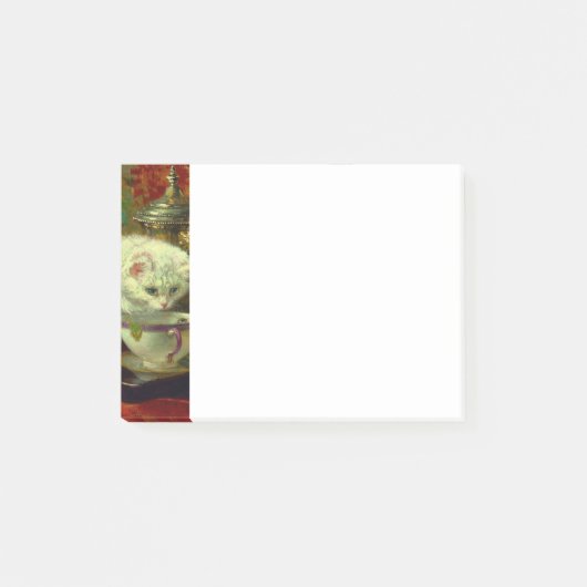 Theekransje van Kittens Post-it® Notes (Voorkant)
