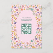 Theekransje voor de bruid Tea Party Bridal Shower Informatiekaartje (Voorkant)
