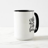 Theekruik met citaat mok (Voorkant rechts)