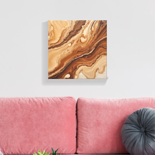 theekunst canvas afdruk (Insitu (Woonkamer))