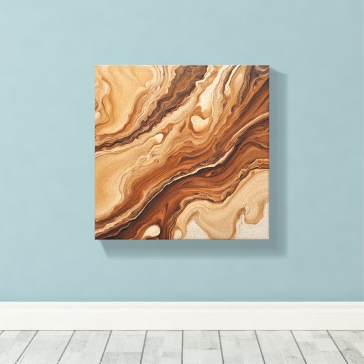 theekunst canvas afdruk (Insitu (Houten vloer))