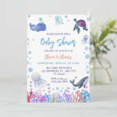 Theekus Baby Borrel Kaart (Staand voorkant)