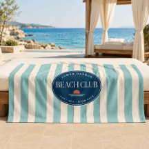 Theel Cabana Streep Resort Strandhanddoek