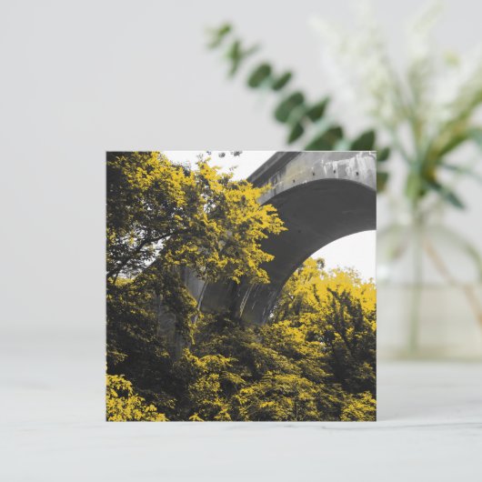 theelbrug kaart (Staand voorkant)