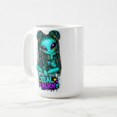 Theelepel Alien Graffiti 0,45L Mok (Voorkant links)