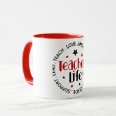 Theelepel Mok voor Leraren, 330ml (Voorkant links)