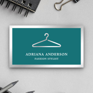 Theelepel Zilveren Klerenhanger Mode Stylist Visitekaartje