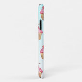 Theelepelroze Aardbeientaartjes Case-Mate iPhone Case (Achterkant/rechts)
