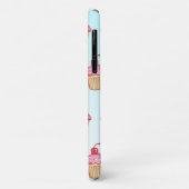 Theelepelroze Aardbeientaartjes Case-Mate iPhone Case (Achterkant/links)