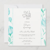 Theeliefde hernieuwd na 25 jaar  kaart (Achterkant)