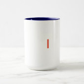 Theeliefde met monogramletter I Mok (Midden)