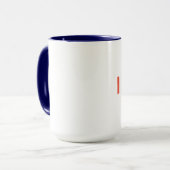 Theeliefde met monogramletter I Mok (Voorkant links)