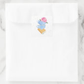 Theeliefhebber Sticker | Gezellige Lezen Decal (Tas)