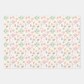 Theeliefhebber theepotten pastel  verwennerij inpakpapier vel (Voorkant 3)