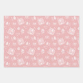 Theeliefhebber theepotten pastel  verwennerij inpakpapier vel (Voorkant 2)