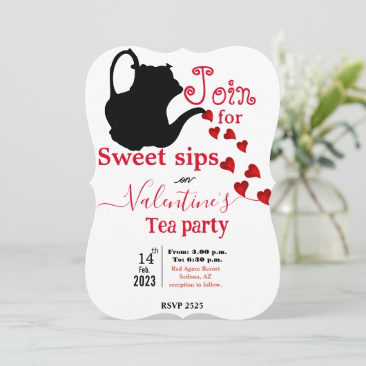 Theeliefhebbers Kaart (Staand voorkant)