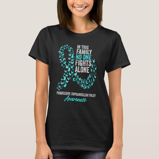 Theemaand Progressieve Supranucleaire Verlamming T T-shirt (Voorkant)